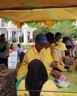 Dinas Ketahanan Pangan dan Pertanian Kabupaten Rokan Hilir menggelar kegiatan Gerakan Pangan Murah pada Minggu, 24 Mei 2026